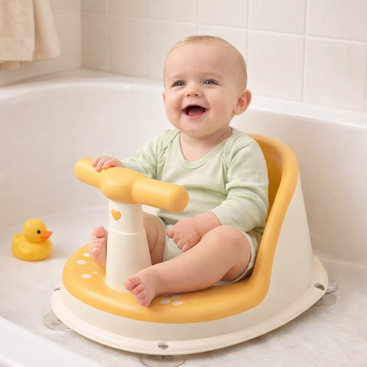 SecureSit™ Baby Bath Support Seat – Anti-Slip Suction Base