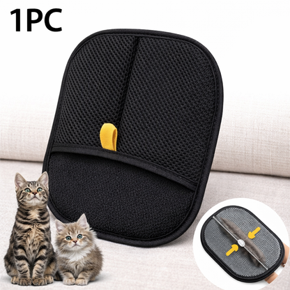 Pet Hair Removal Glove - Works on Furniture, Clothes & Carpets