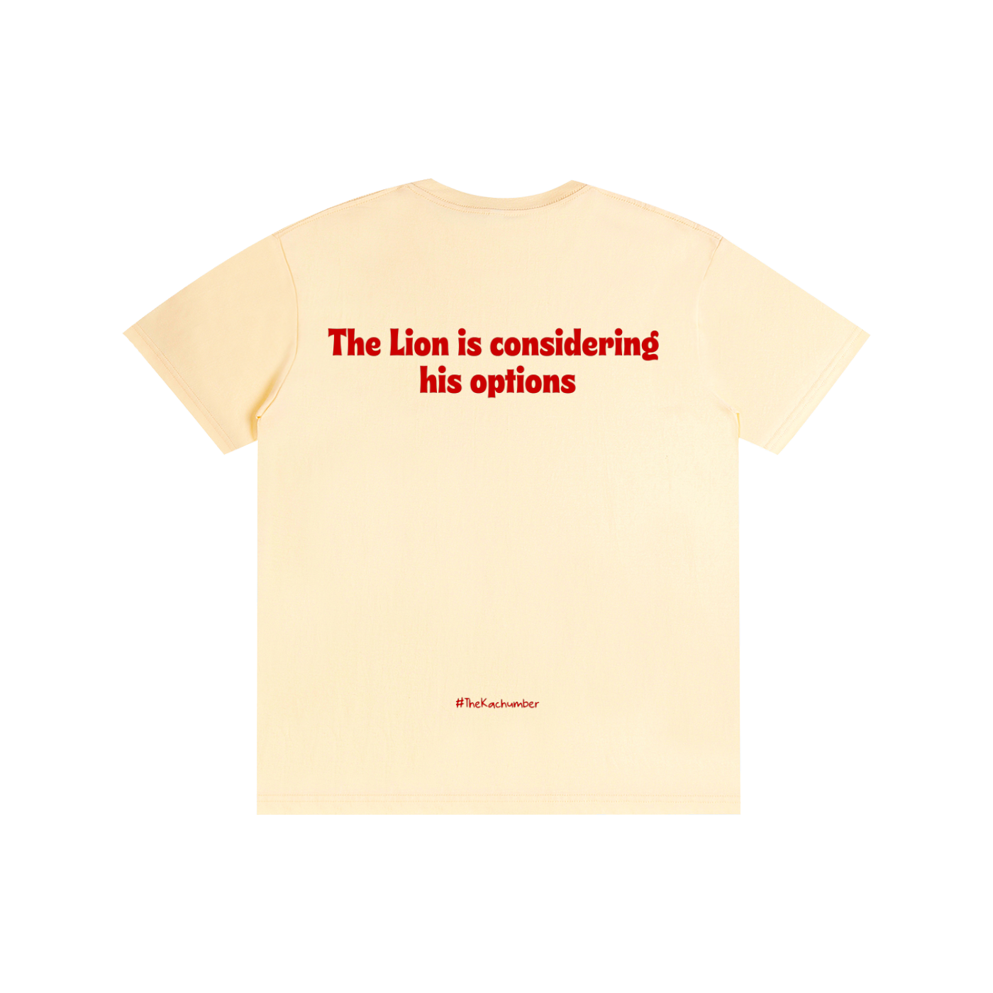 The Lion is considering his options | Unisex T-Shirt