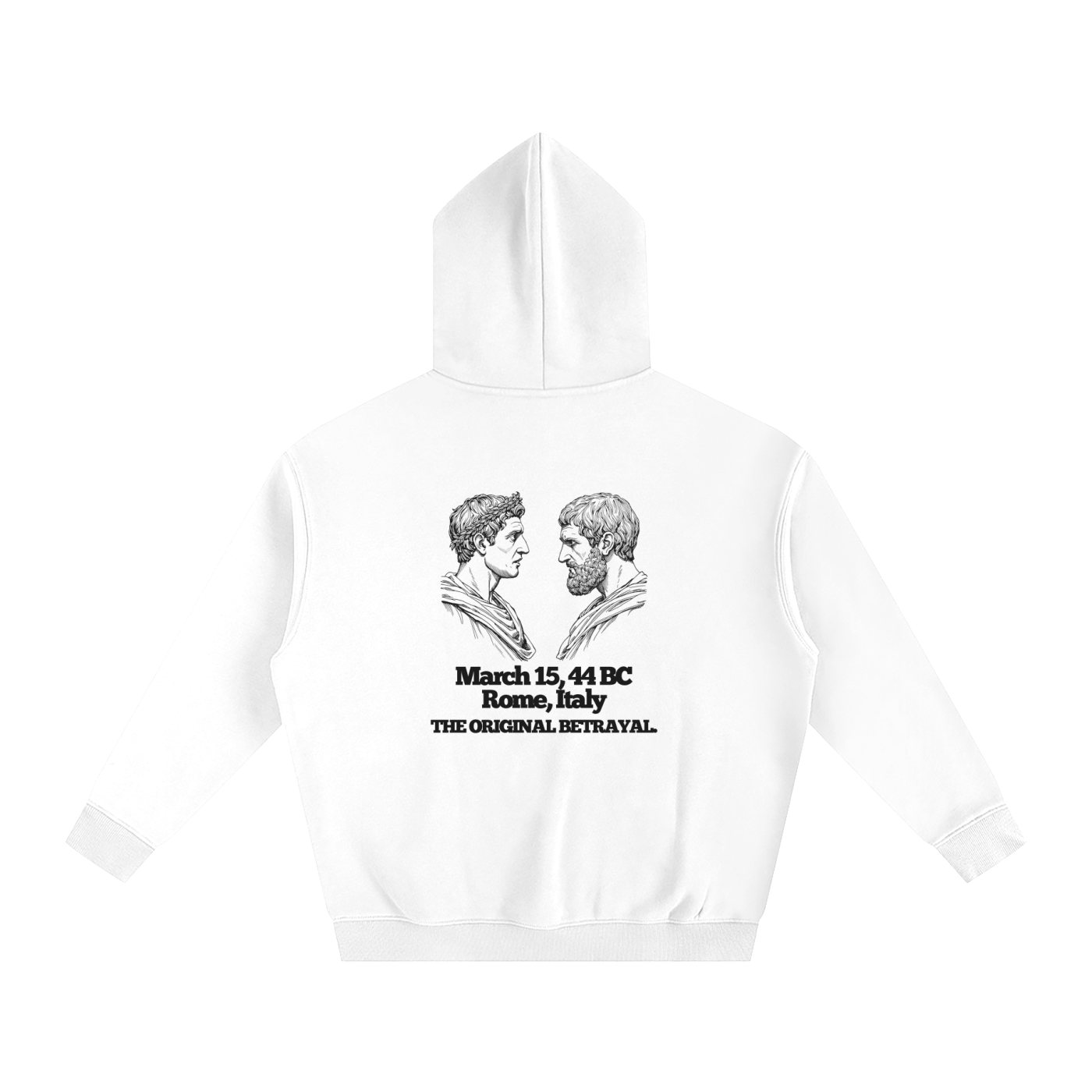 You Too Brutus? Oversize Hoodie | Shakespeare's play Julius Caesar