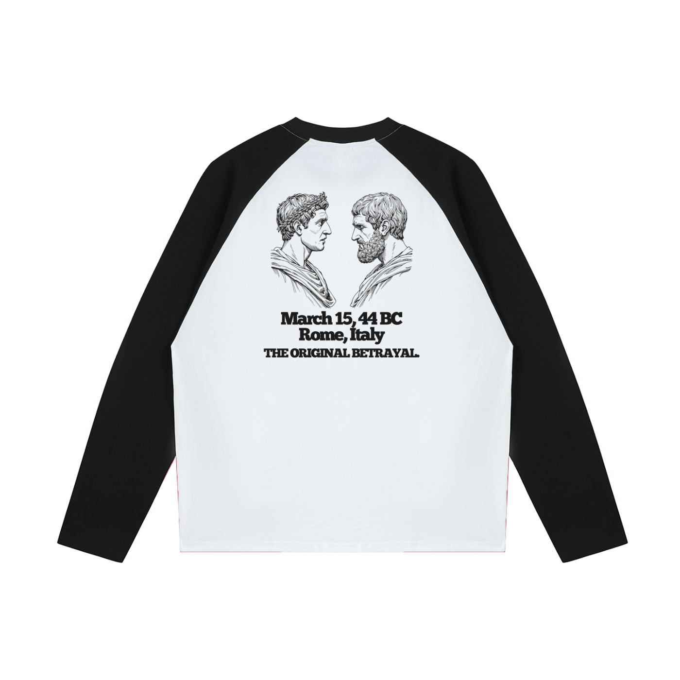 You Too Brutus Raglan | Funny Julius Caesar Meme Shirt