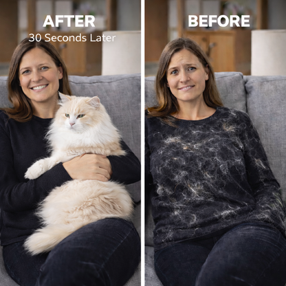 Pet Hair Removal Glove - Works on Furniture, Clothes & Carpets