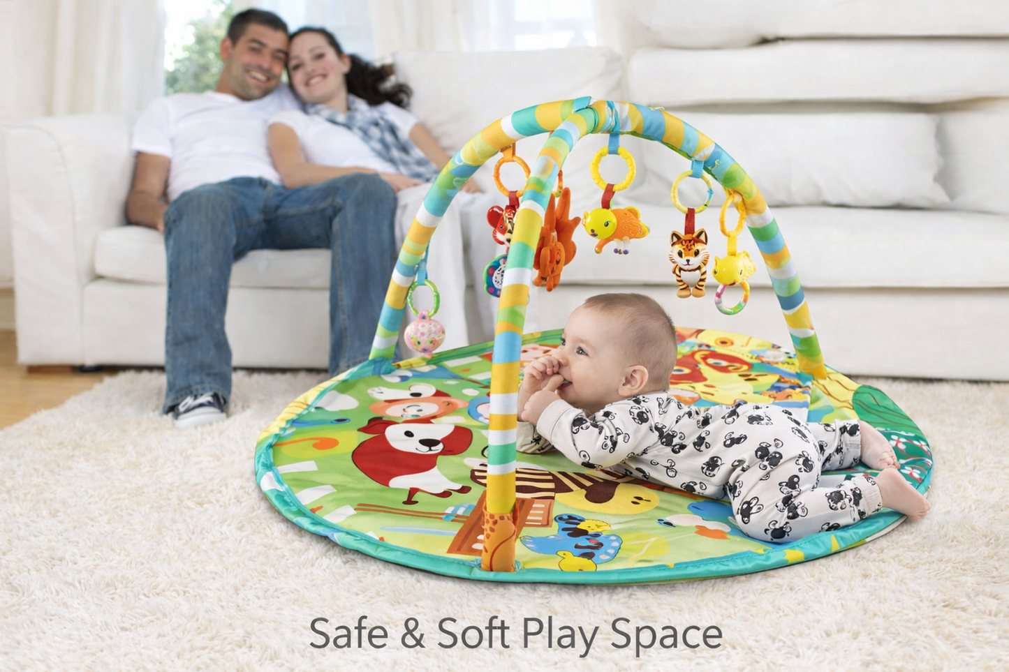 Baby Activity Play Gym & Crawling Mat