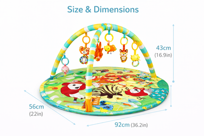 Baby Activity Play Gym & Crawling Mat