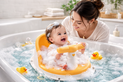 SecureSit™ Baby Bath Support Seat – Anti-Slip Suction Base