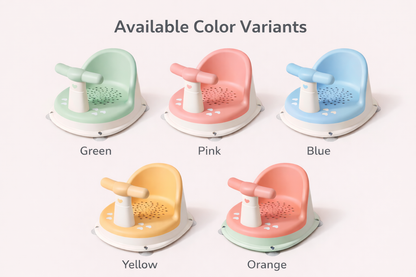 SecureSit™ Baby Bath Support Seat – Anti-Slip Suction Base