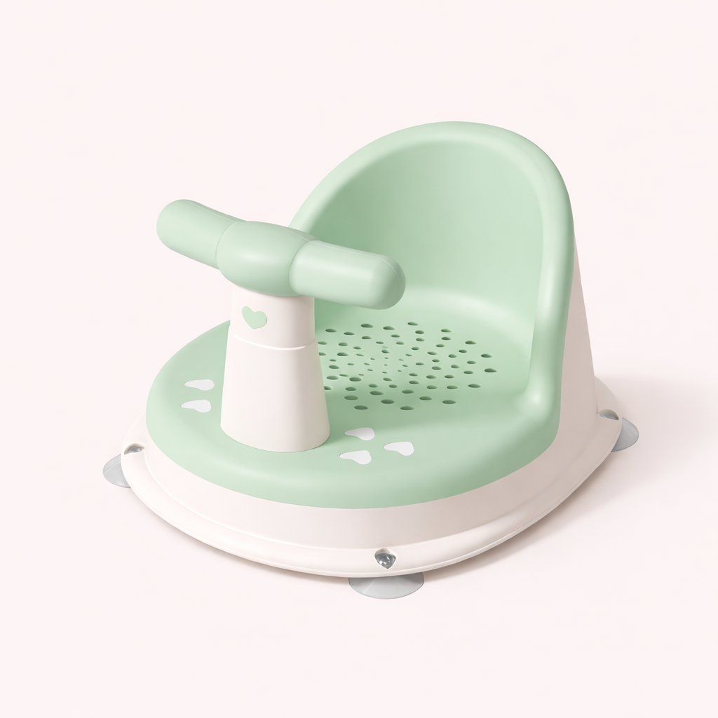SecureSit™ Baby Bath Support Seat – Anti-Slip Suction Base