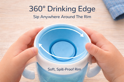 360° Leakproof Baby Training Cup