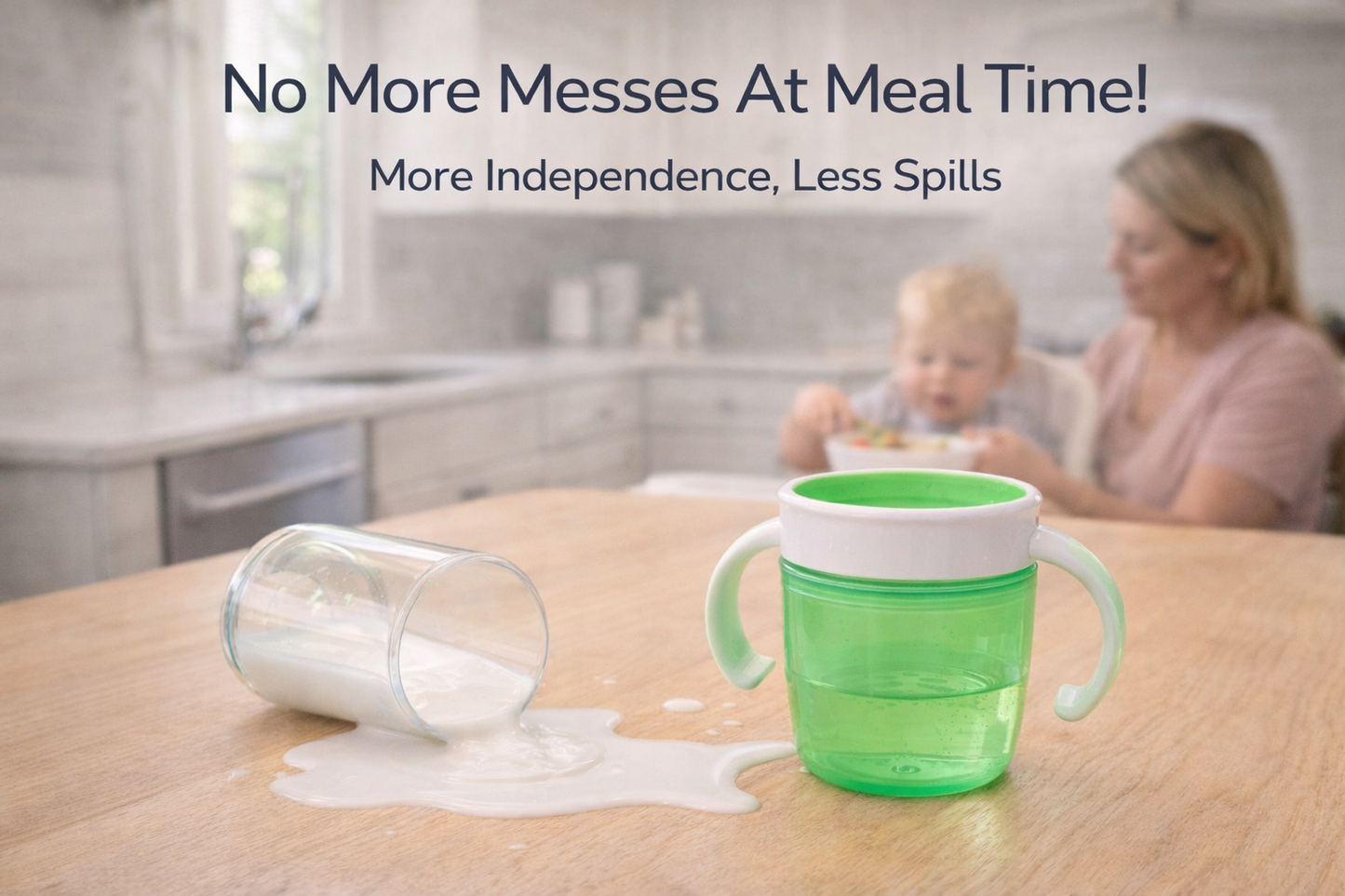 360° Leakproof Baby Training Cup