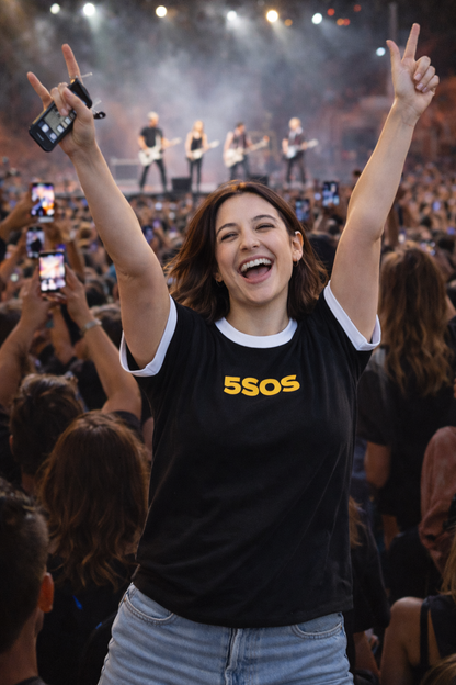 5SOS Ringer T-Shirt V2