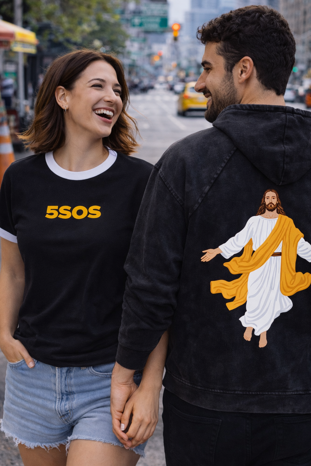 5SOS Ringer T-Shirt V2