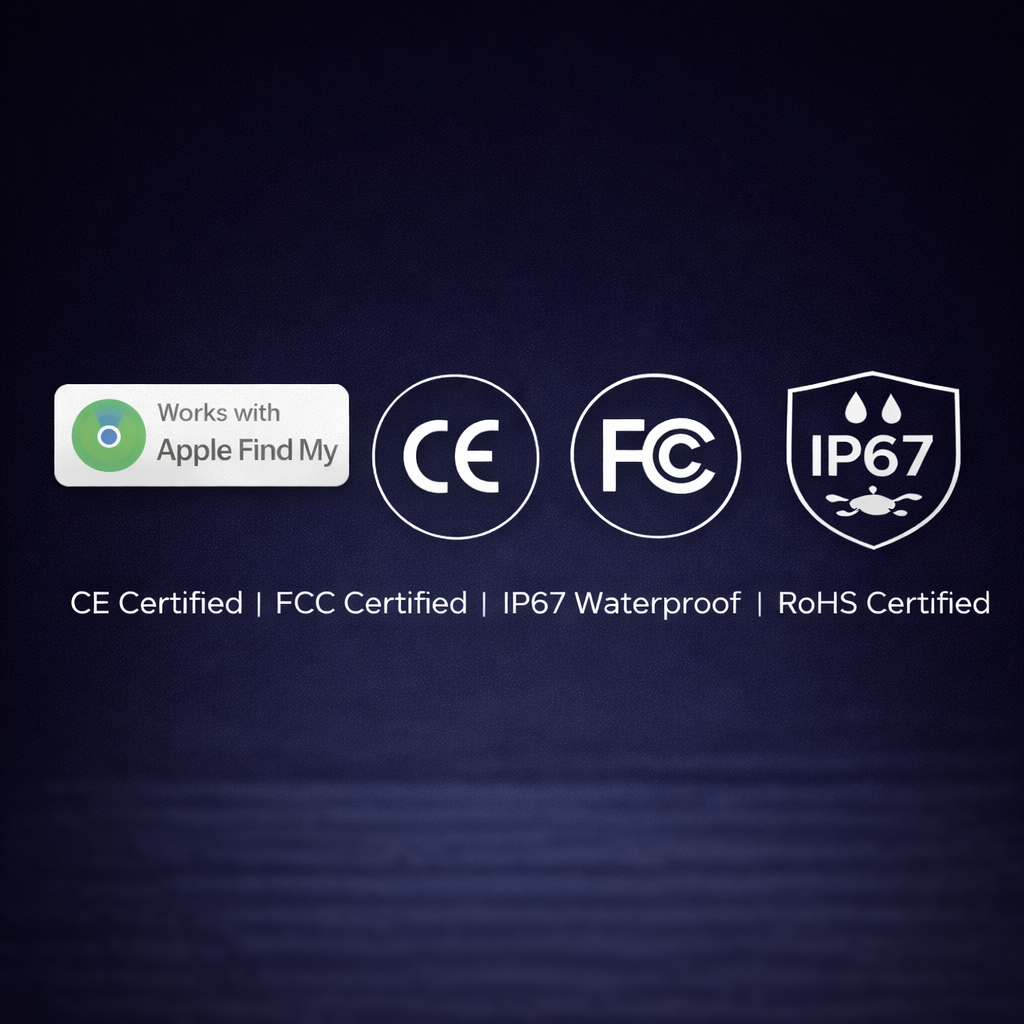Smart Wallet Tracker Card — Apple Find My Certified | Never Lose Your Wallet Again