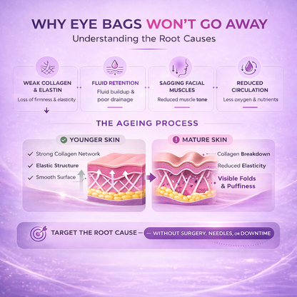 EMS Red Light Eye Massager — Reduce Dark Circles & Wrinkles
