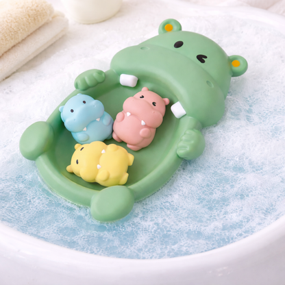 Animal Family Floating Bath Toys – 4-Piece Set