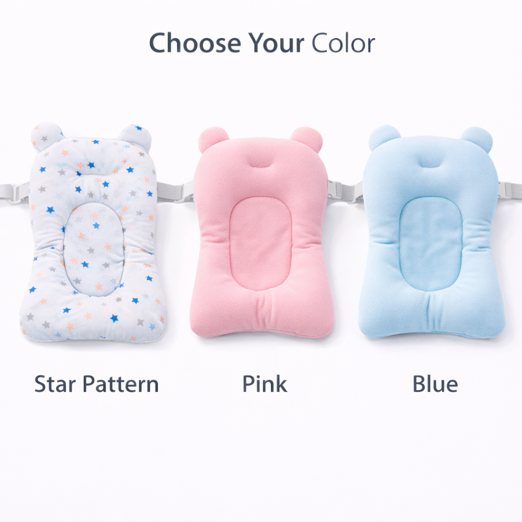 The Baby Bath Hammock — Safe, Soft & Foldable