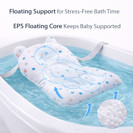 The Baby Bath Hammock — Safe, Soft & Foldable