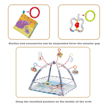 Baby Activity Play Gym & Crawling Mat