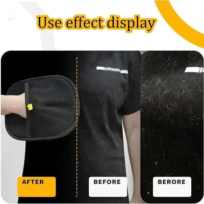 Pet Hair Removal Glove - Works on Furniture, Clothes & Carpets