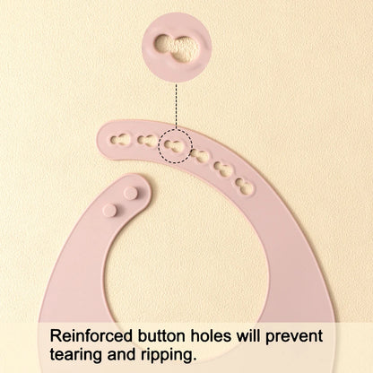 Silicone Baby Feeding Bibs with Food Catcher (2-Pack)