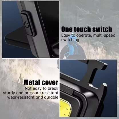 Pro COB Keychain Light - 1000 Lumens, Waterproof