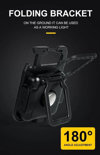 Mini COB Keychain Light - 7 Modes | Magnetic | Bottle Opener | USB-C Rechargeable