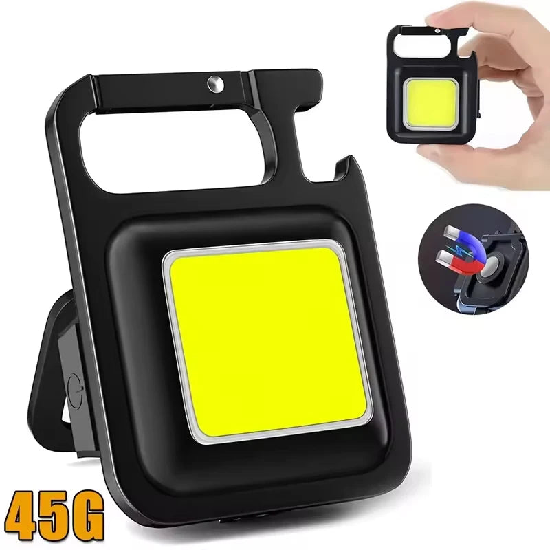 Pro COB Keychain Light - 1000 Lumens, Waterproof
