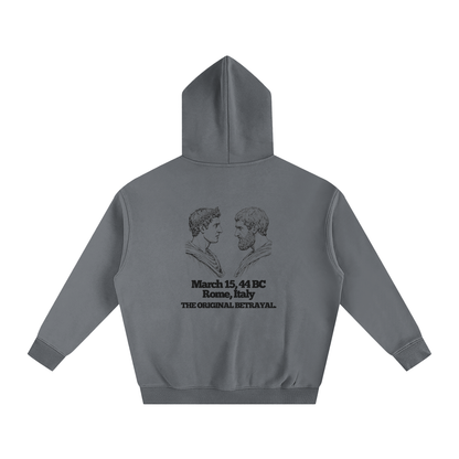 You Too Brutus? Oversize Hoodie | Shakespeare's play Julius Caesar
