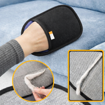 Pet Hair Removal Glove - Works on Furniture, Clothes & Carpets